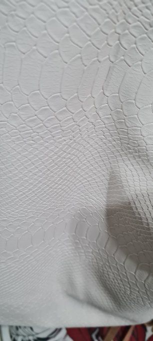 grand sac simili blanc cassé/ écru