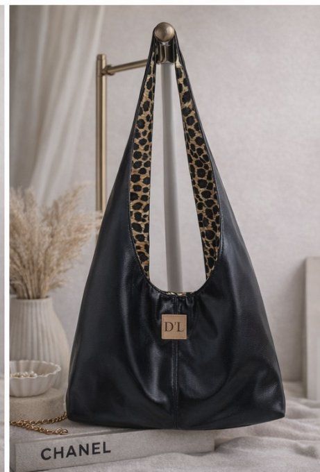 SAC CABAS  HOBO NOIR