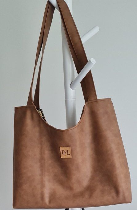 GRAND SAC SIMILI CAMEL