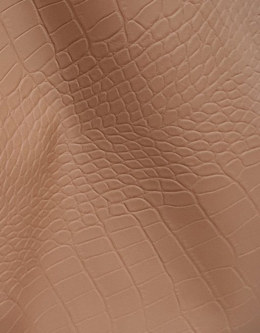 GRAND SAC SIMILI CROCO CAMEL