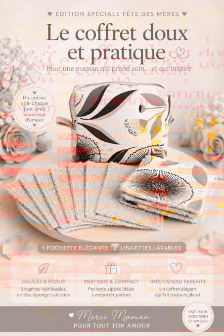 POCHETTE ET 7 LINGETTES